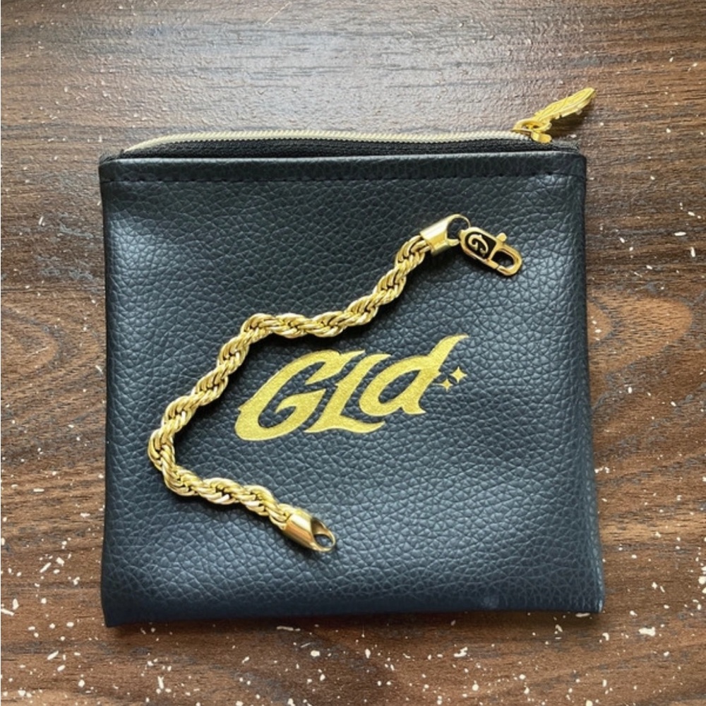 GLD Gold Rope Bracelet